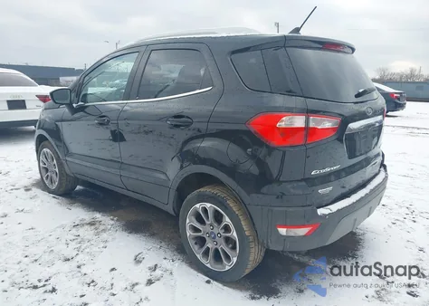 2018 Ford Ecosport Titanium z USA, uszkodzony, nr VIN MAJ6P1WL4JC183003